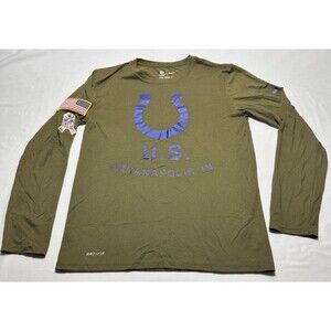 Indianapolis Colts Nike NFL Salute To Service Long Sleeve Shirt Men’s S 938490